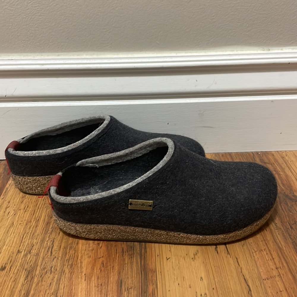 Haflinger Wool Clogs